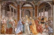 Marriage of Mary, GHIRLANDAIO, Domenico